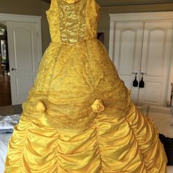 Girls Disney Beauty & The Beast Belle Costume 🌹