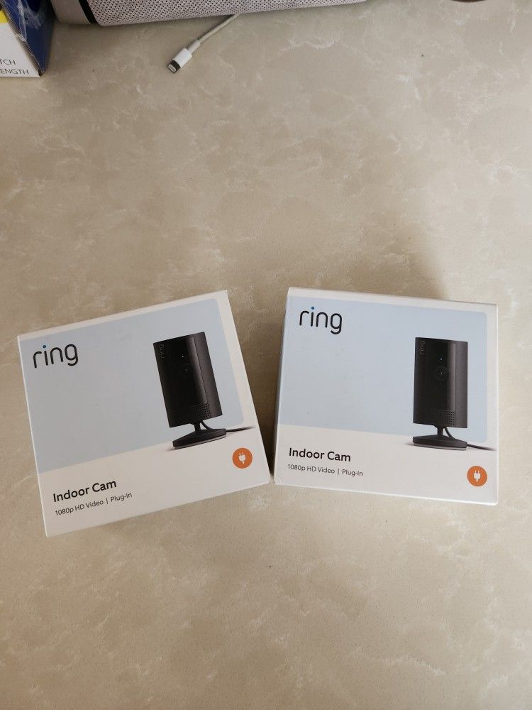 Ring Stick Up Cams. New Black