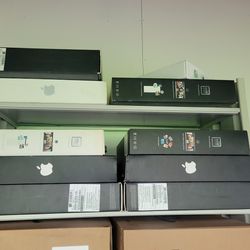 Macbooks Empty Boxes 