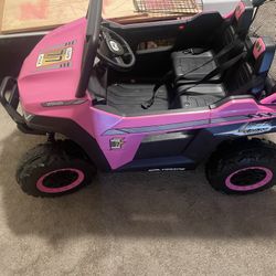 Pink Kids Car 