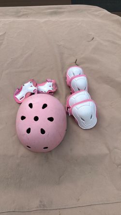 XJD kids girls helmet and protective gear