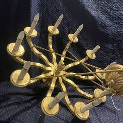 Regency Style Giltwood Chandelier By panache For Michael Taylor 