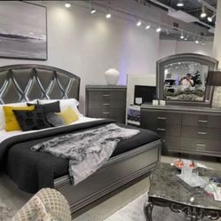 Bedroom Set In Stock For Immediate Delivery 