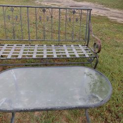 Bench And Coffee Table