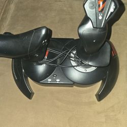 Flight Stick + Rudder Pedals