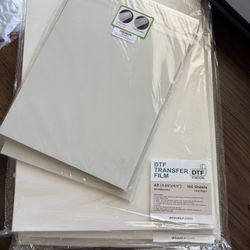 DTF Sheets- Over 300 Sheets