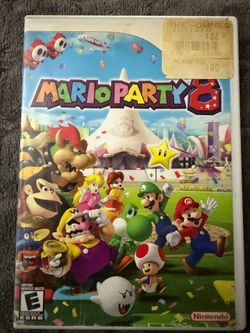 Wii Video Game Mario Party 8 Wii