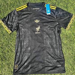 Soccer jersey Mexico  black jersey long sleeve 2025 🇲🇽 player version  and fan version Mexico de oro adults playera Negra fan version versión small 