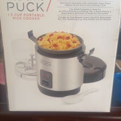Wolfgang Puck Portable 1.5 Cup Rice Cooker – Brand New