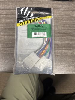Toyota Car Stereo Wiring Harness (Scosche TA02B) – New