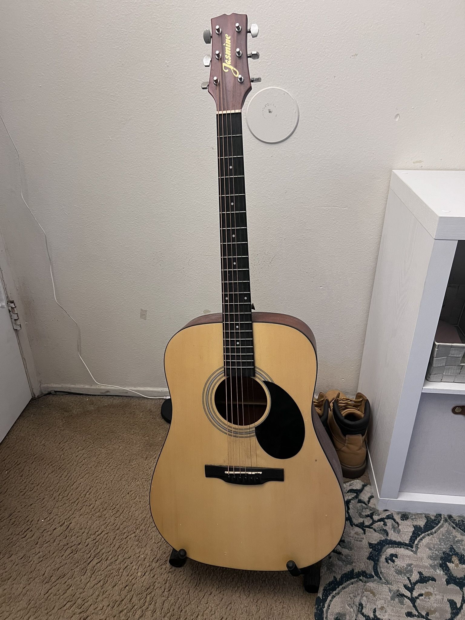 Jasmine S35 Acoustic Guitar With Guitar Stand