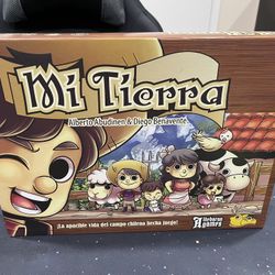 Board Game: Mi Tierra (imported from Chile)