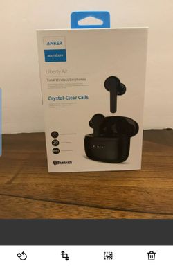 Anker Soundcore Liberty Air Earbuds W/Charging Case Noise-Cancelling Microphones