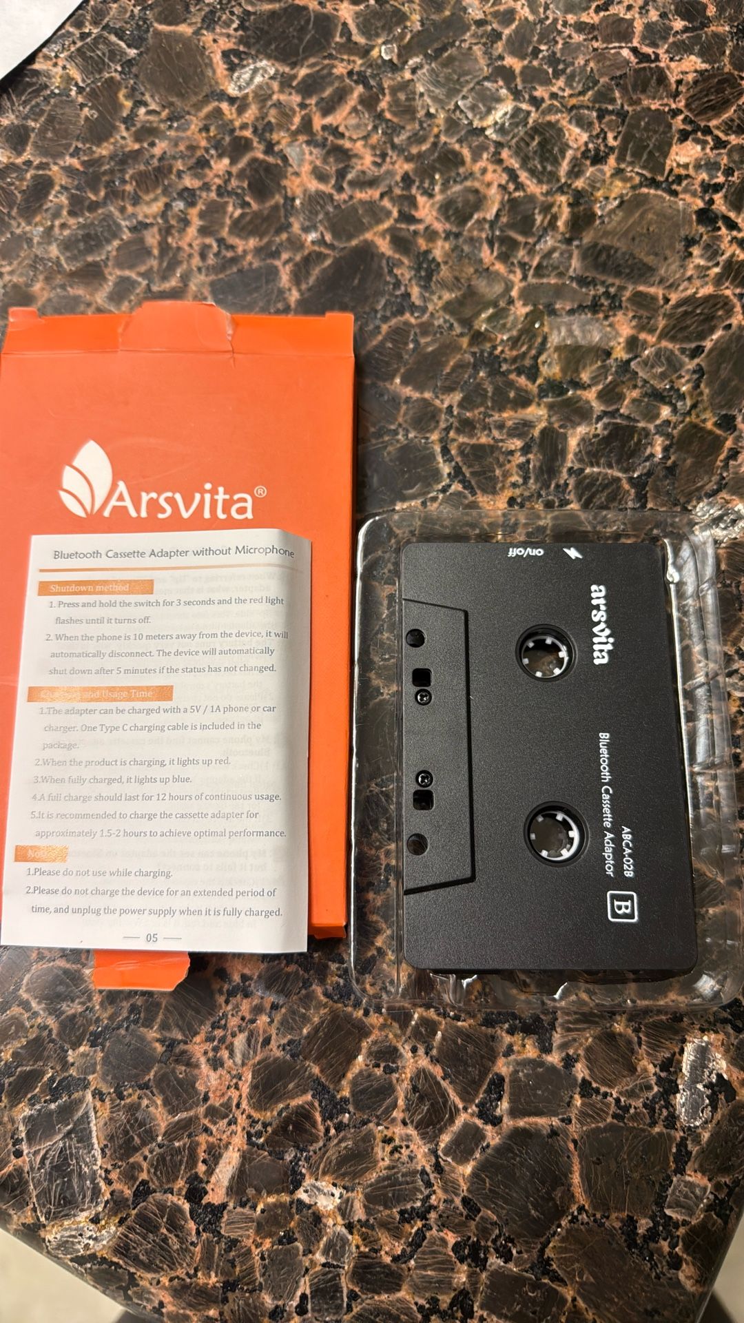 Arsvita Bluetooth cassette