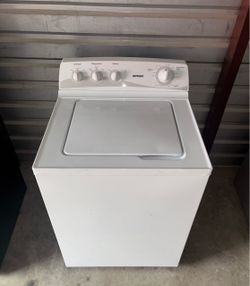 White Hotpoint Washer