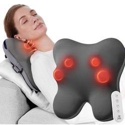 Back massager with heat portable