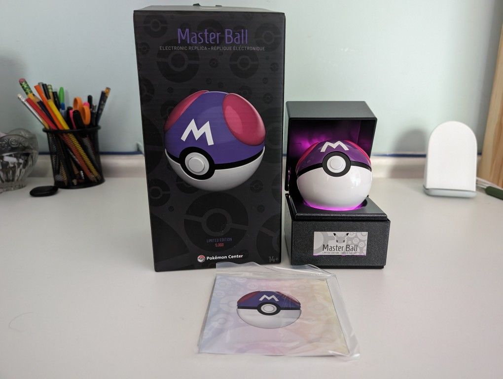 Master Ball Limited Edition Pokemon Center Wand Company