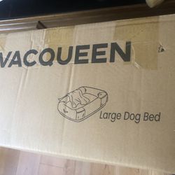 Brand New Extra Large Dog Bed with Blanket and 4 Storage Pockets 72"x48"x10"