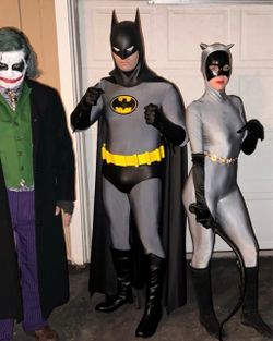 Complete Adult Movie Quality Batman Halloween Costume  XL