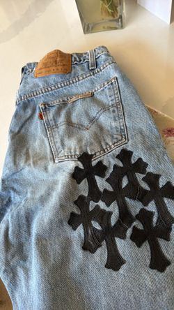 Chrome heart jeans