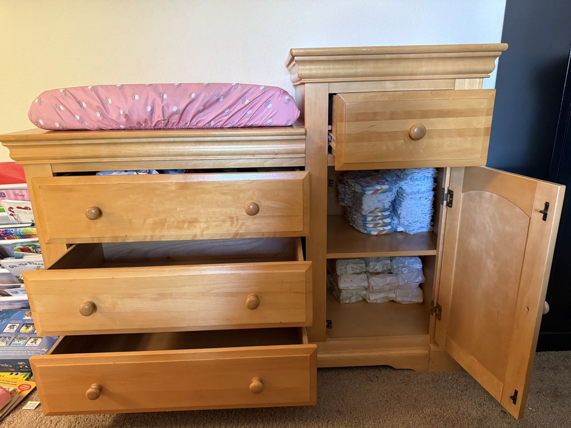Changing Table Dresser