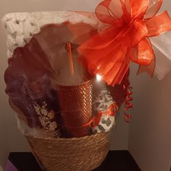 Leopard & Red Women's Anytime Gift Basket 