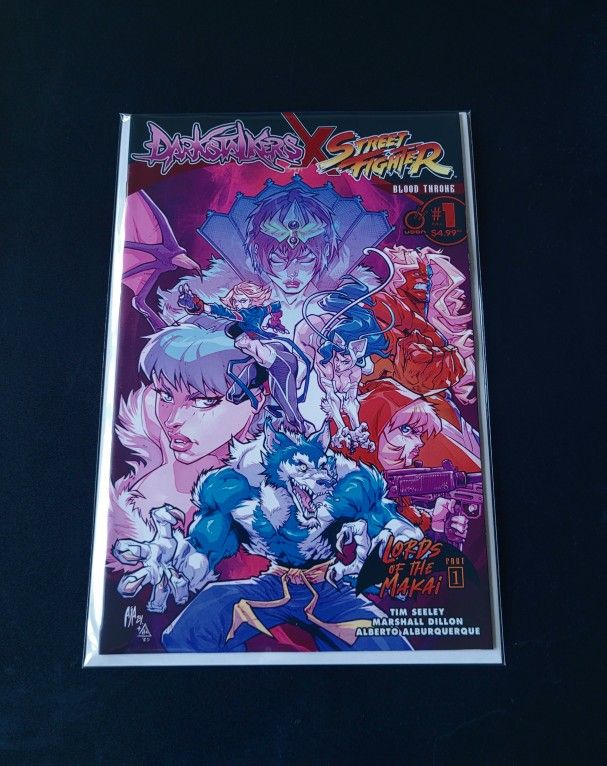 Darkstalkers X Street Fighter: Blood Throne #1
