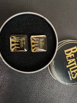 The Beatles Official Cufflinks in Tin
