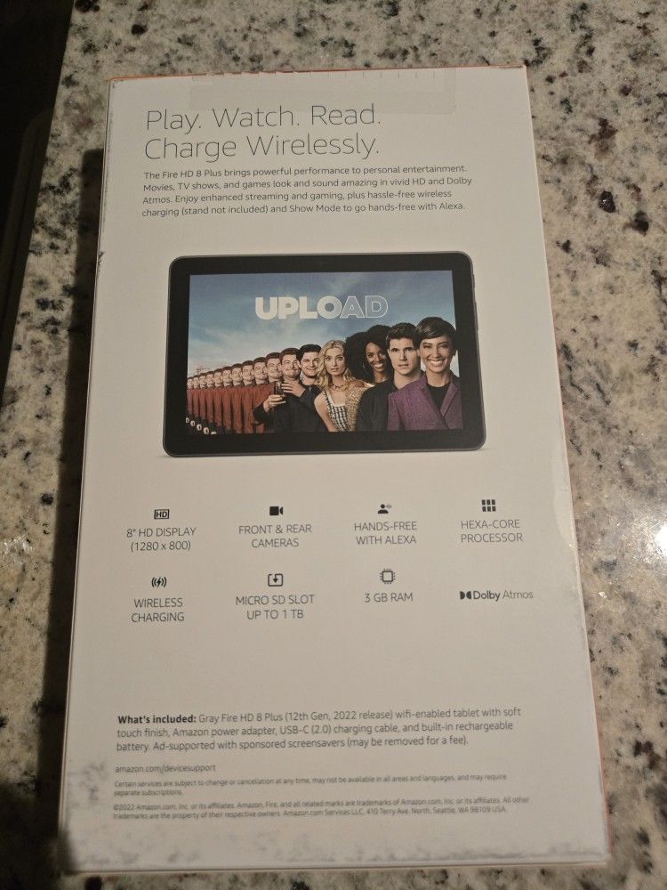 Brand New HD 8 PLUS 32GIG TABLET