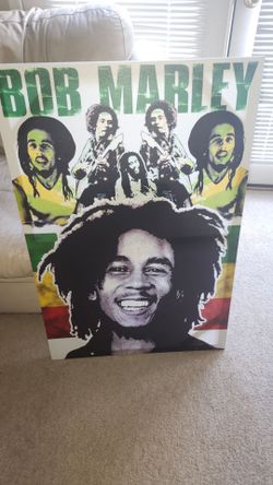 Bob Marley Canvas Wall Art Print