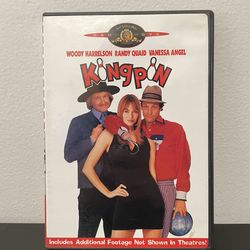 Kingpin DVD Movie Woody Harrelson Randy Quaid Bill Murray 90s Comedy CIB 1996