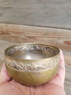 Small vintage silver bowl