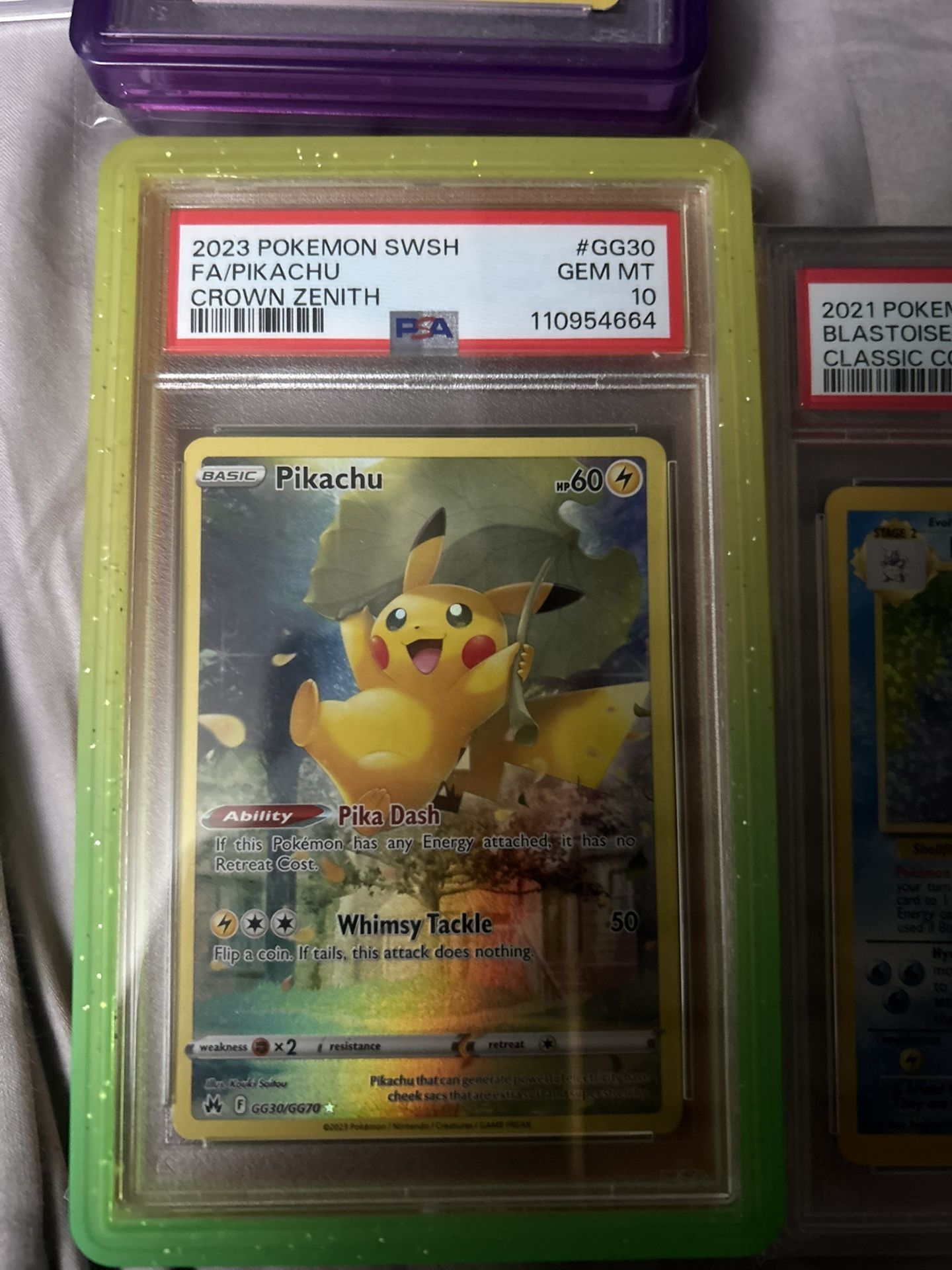 PSA 10 Pikachu Gg30 
