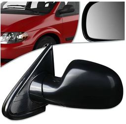 LA Zona Auto Parts 01 to 07 Chrysler Town Dodge Caravan Left Driver Side Mirror Espejo Retrovisor Izquierdo Chofer