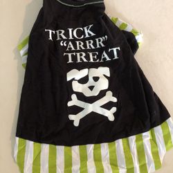 Dog Pirate Costume Large
