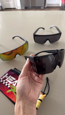 3 for 1! Heat Wave Visual Shield Sunglasses Set of 3