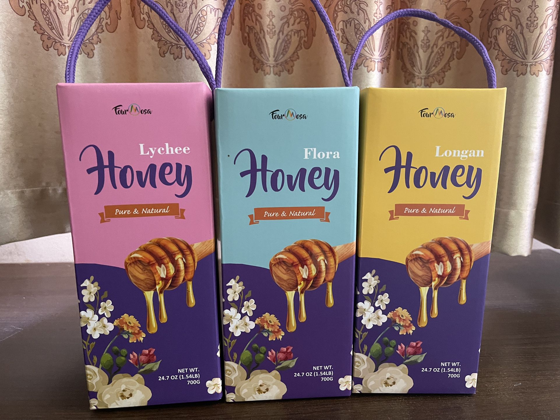 Four Mosa Honey  (Flora, Logan, Lychee)