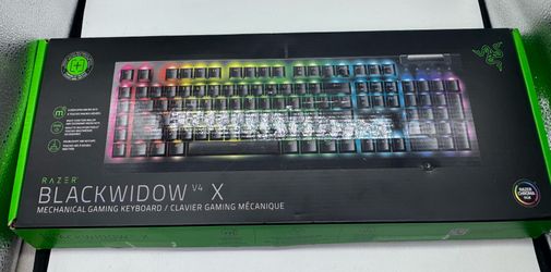 Razer BlackWidow V4 X Mechanical Gaming Keyboard Chroma RGB