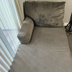 Grey One Section Couch