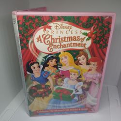 Disney Princess A Christmas of Enchantment DVD 