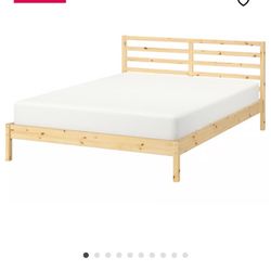IKEA Full Bed Frame And Mattress