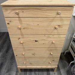 IKEA Tarva 5-Drawer Chest Dresser Pine