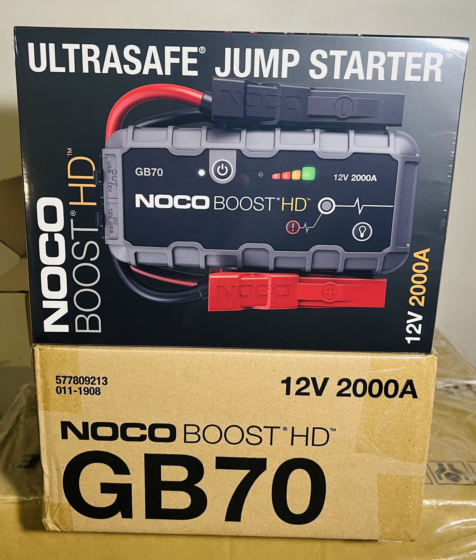 NOCO Genius Boost HD GB70 Lithium 2000A Jump Starter | Battery Guys