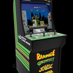 Rampage,Gauntlet Arcade 1up Cabinet 
