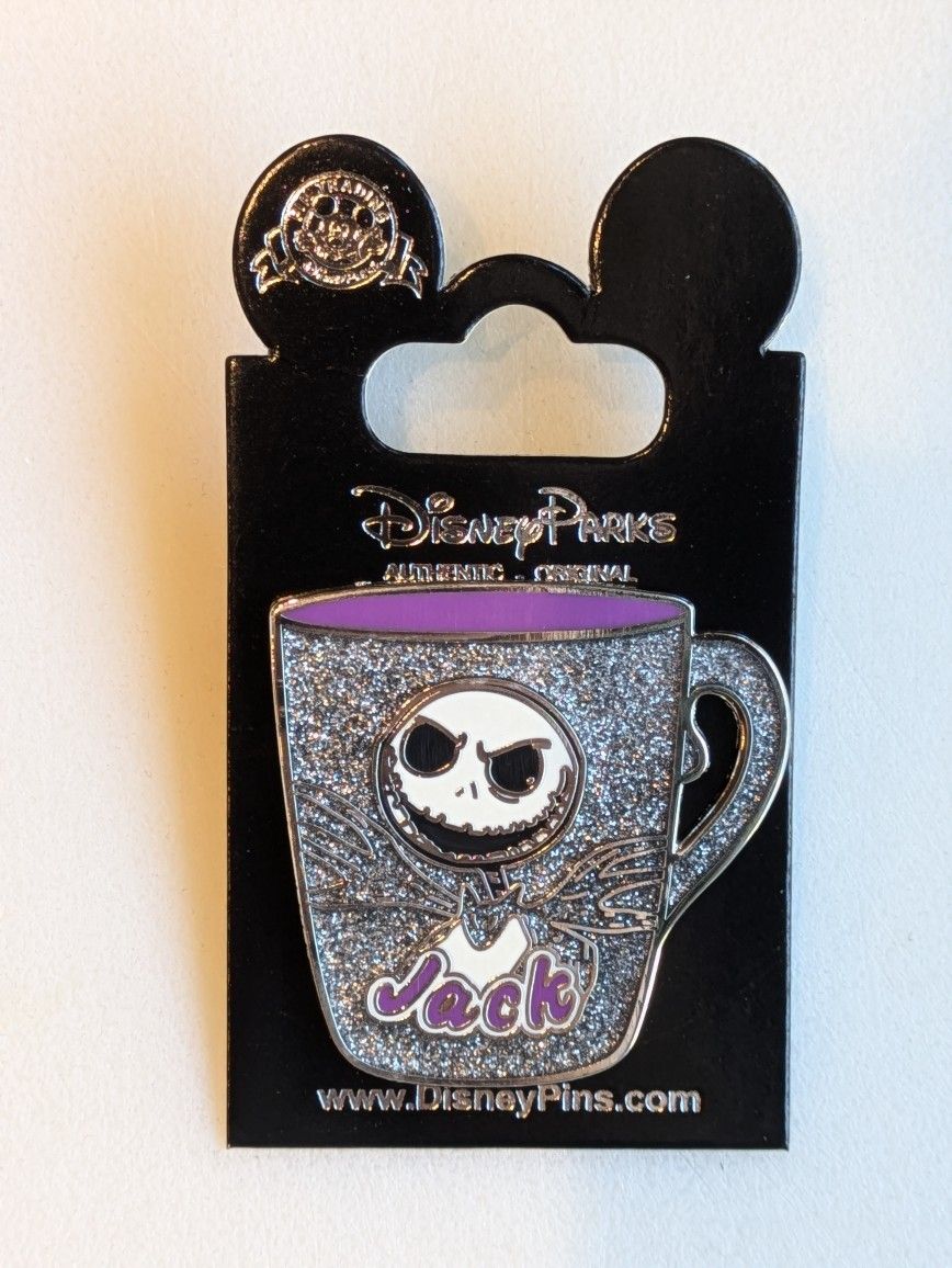 Jack Skellington Mug Trading Pin