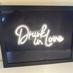 “Drunk In Love” Led Neon Sign