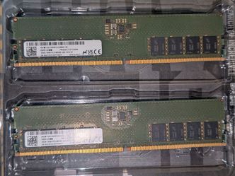 Micron 32GB (2x16GB) DDR5-4800 Desktop RAM