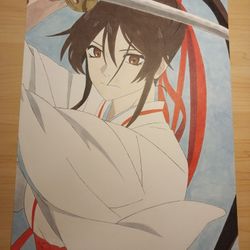 Anime Artwork - Sagiri Yamada Asaemon (Hell's Paradise)