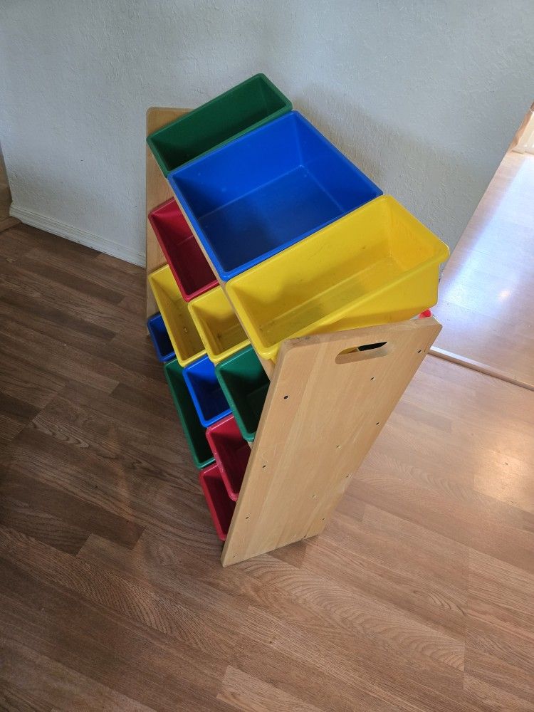 Organizer Bins For Toys Or School Supplies