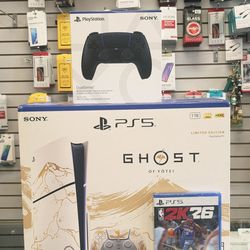 Playstation5 Ghost Of Yotei paquete de edición limitada en pagos con controlador adicional paquete en pagos con pago inicial de $49 para llevarse a ca
